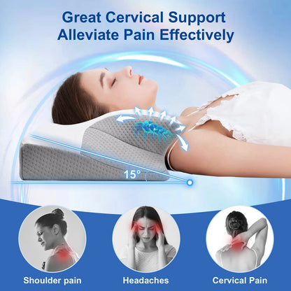 Ergonomic Memory Foam Pillow for Pain Relief - Pulatree