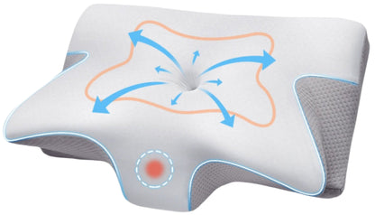 Ergonomic Memory Foam Pillow for Pain Relief - Pulatree